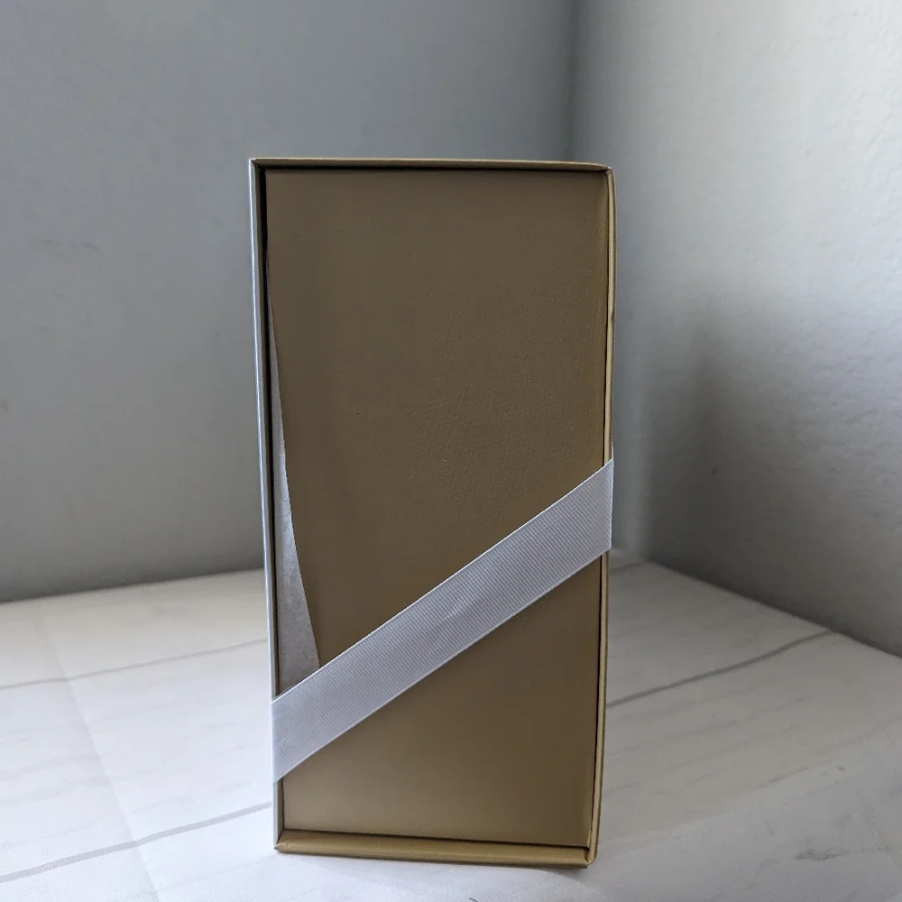 NEW Michael Kors Beige/White Gift Box Empty) w/ Ribbon&Tissue 12